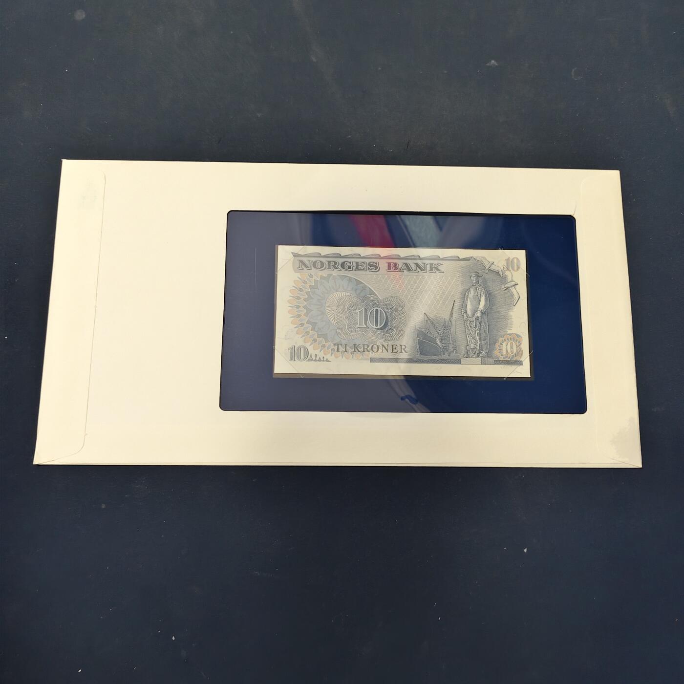 【全场包邮】纯粹捡漏拍506场-持续更新中 【富兰克林·世界各国纸钞系列邮币封】挪威王国