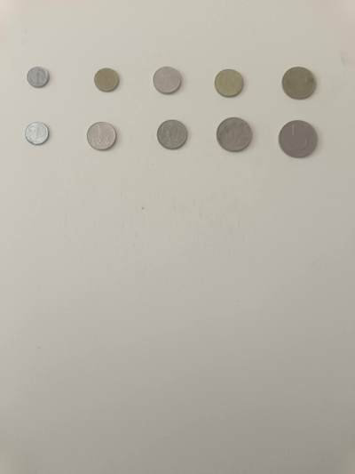 【20260227】非全新纸币和硬币第339场 - 欧洲国家10枚硬币