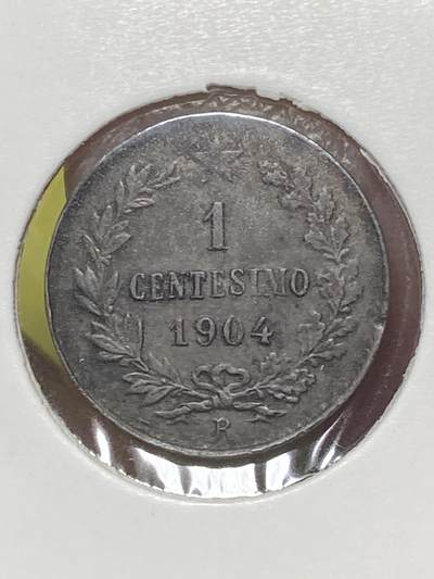 2026年第三十二场(总第二百零一场）外国精品纸夹币场(免佣金) - 意大利王国1904年1分(维托里奥·埃马努埃莱三世第一套，R标罗马造)