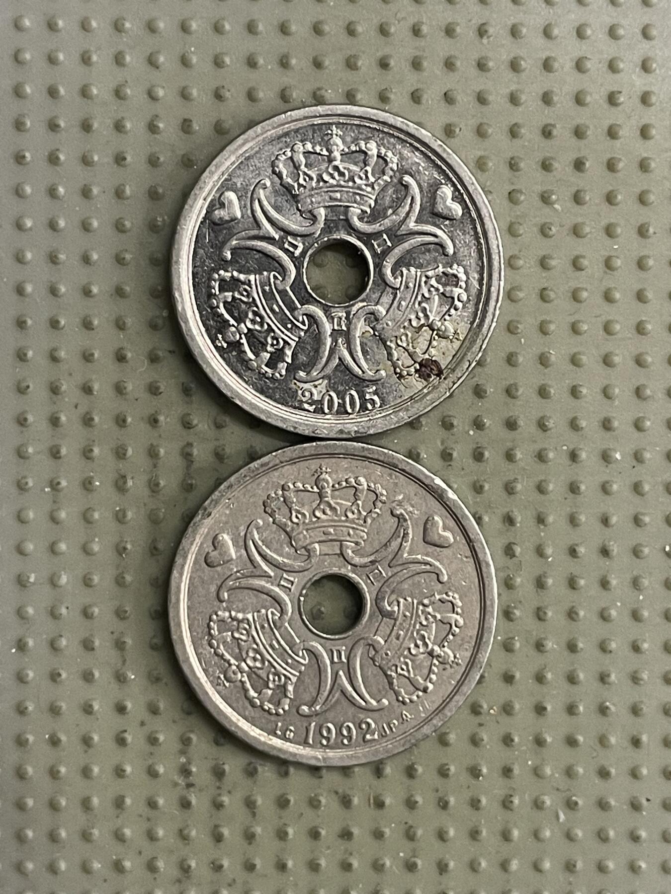 2026年第27场各国散币拍卖（总第177场） 丹麦1克朗2枚