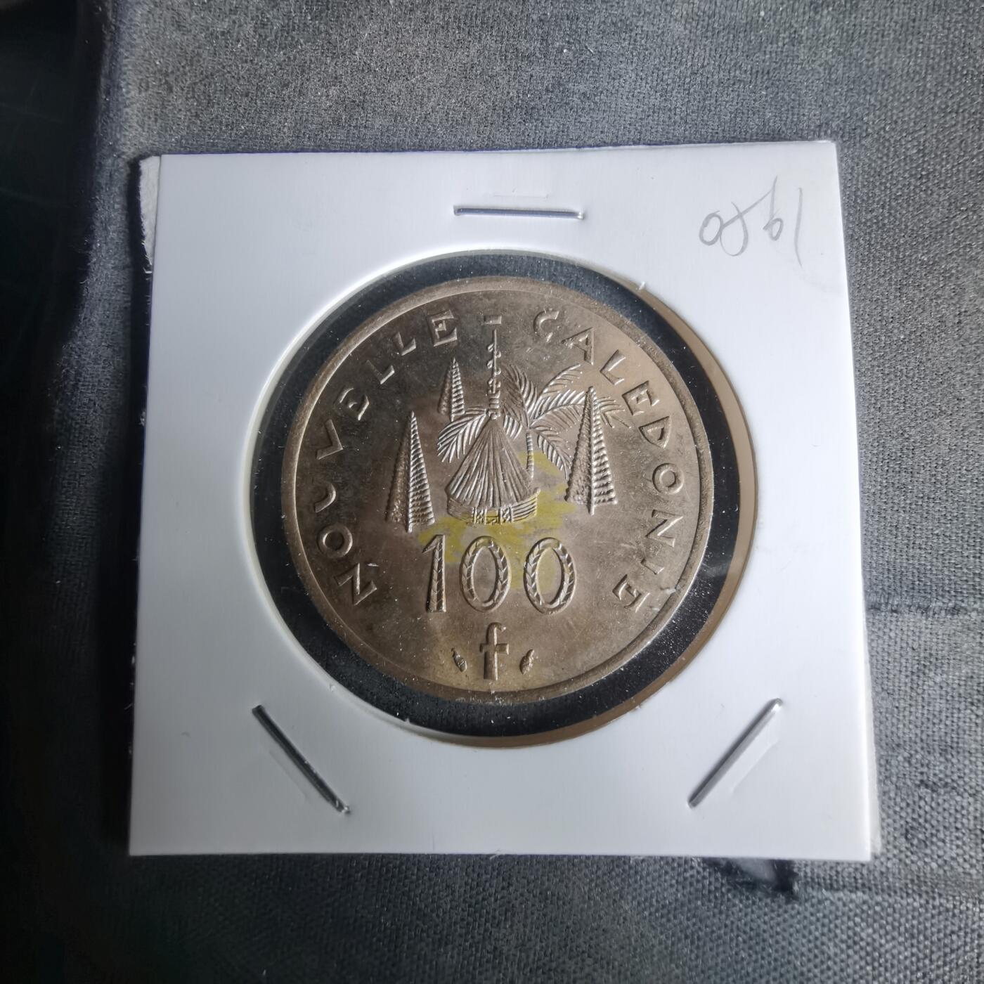 沼泽如烟--第1005场 法属新喀里多尼亚1976年100法郎