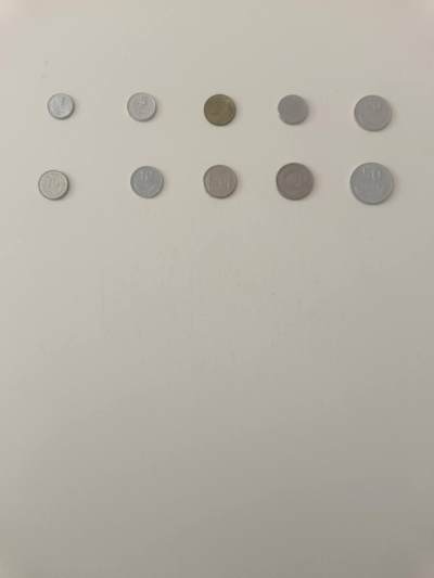 【20260227】非全新纸币和硬币第339场 - 欧洲国家10枚硬币