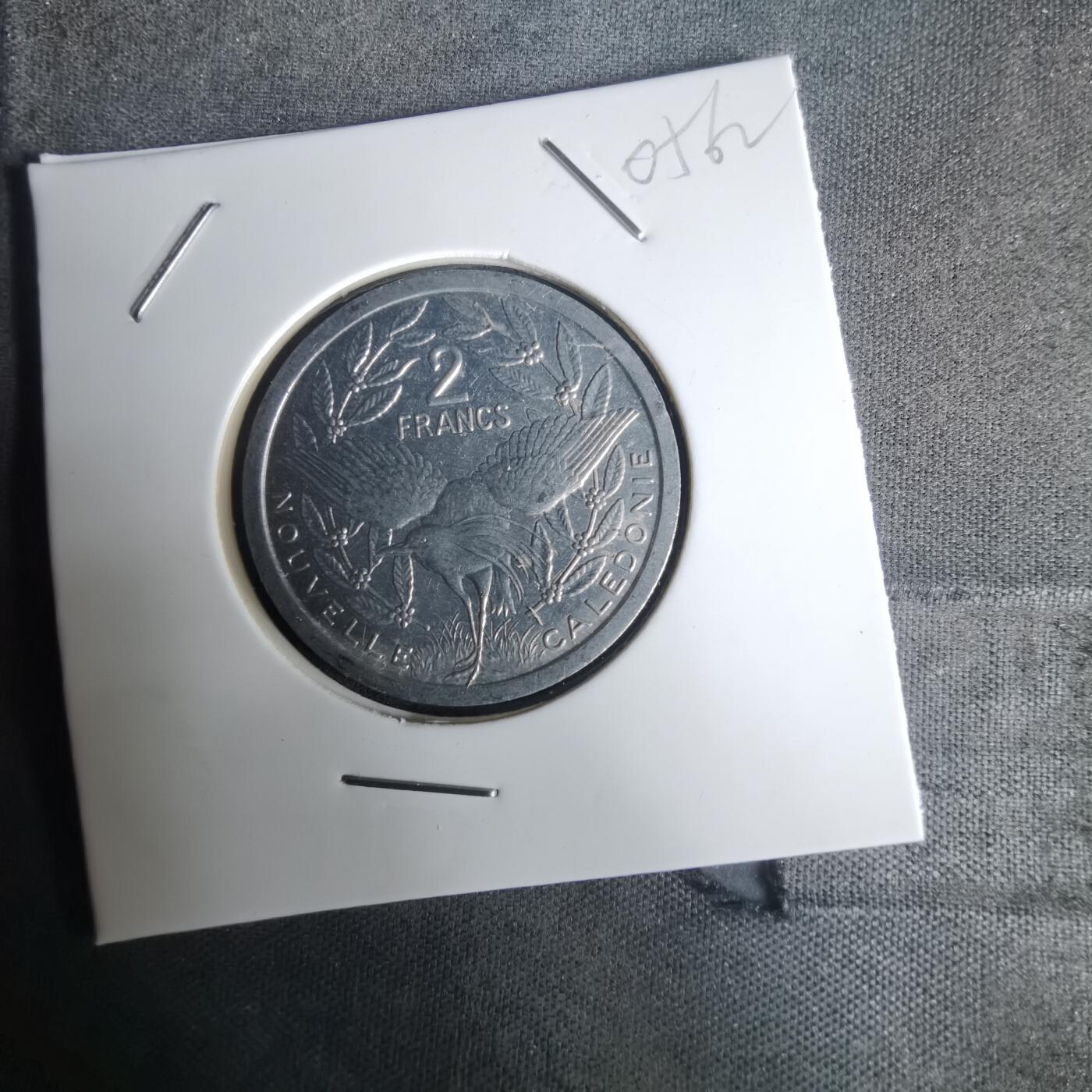 沼泽如烟--第1005场 法属新喀里多尼亚1987年2法郎