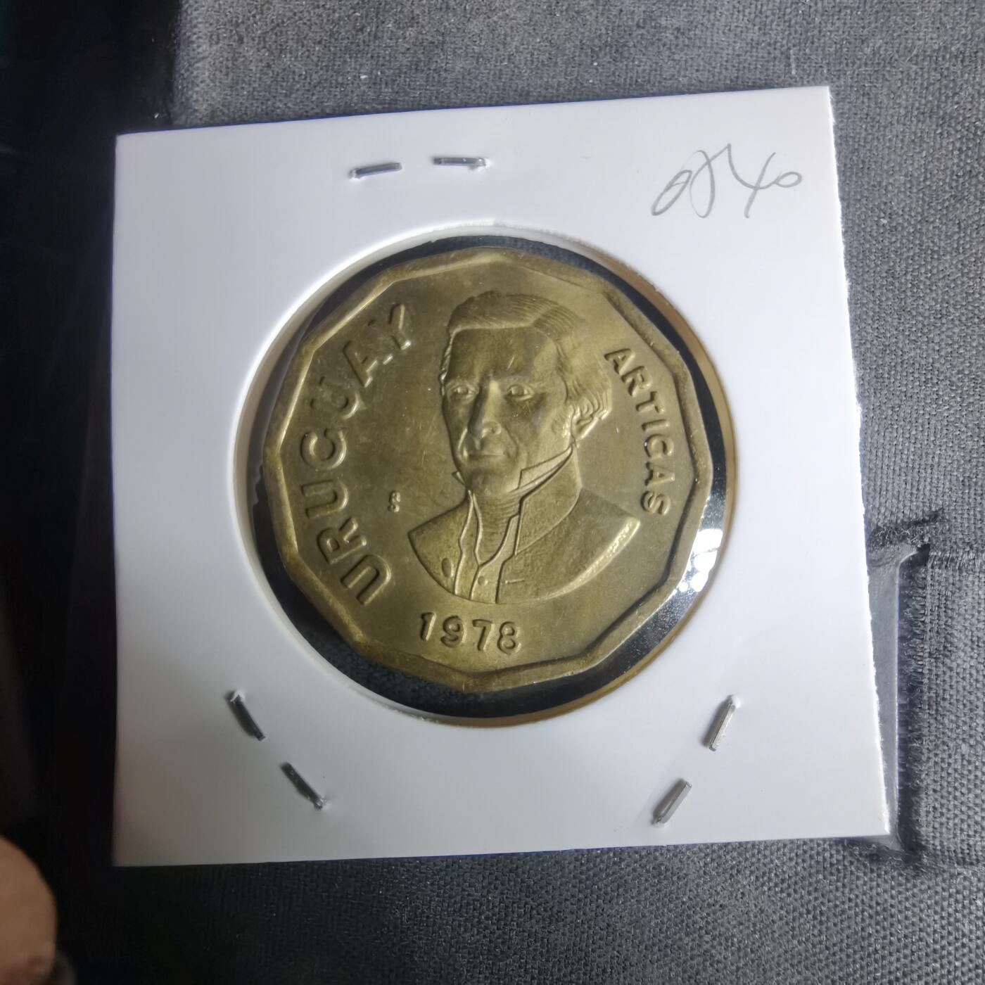 沼泽如烟--第1005场 乌拉圭1978年1比索