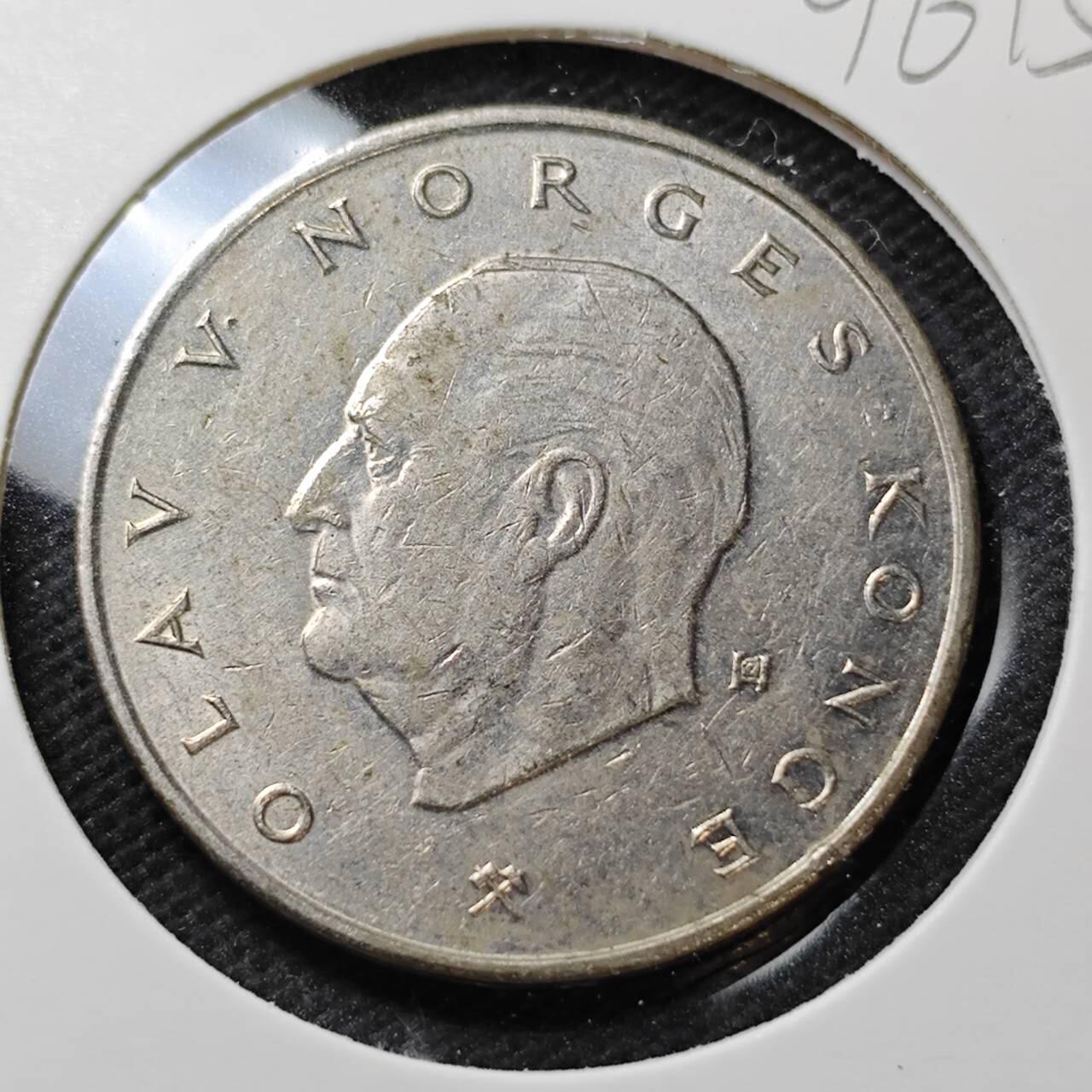 KK钱币收藏小铺  第396期  2月预留时间 周末发货  挪威5克朗