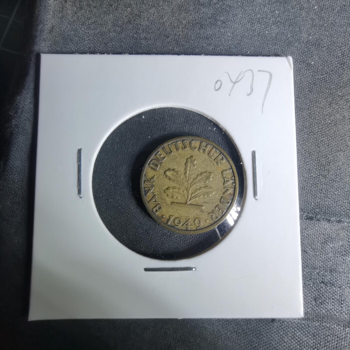 沼泽如烟--第1004场 德国1949年5芬尼