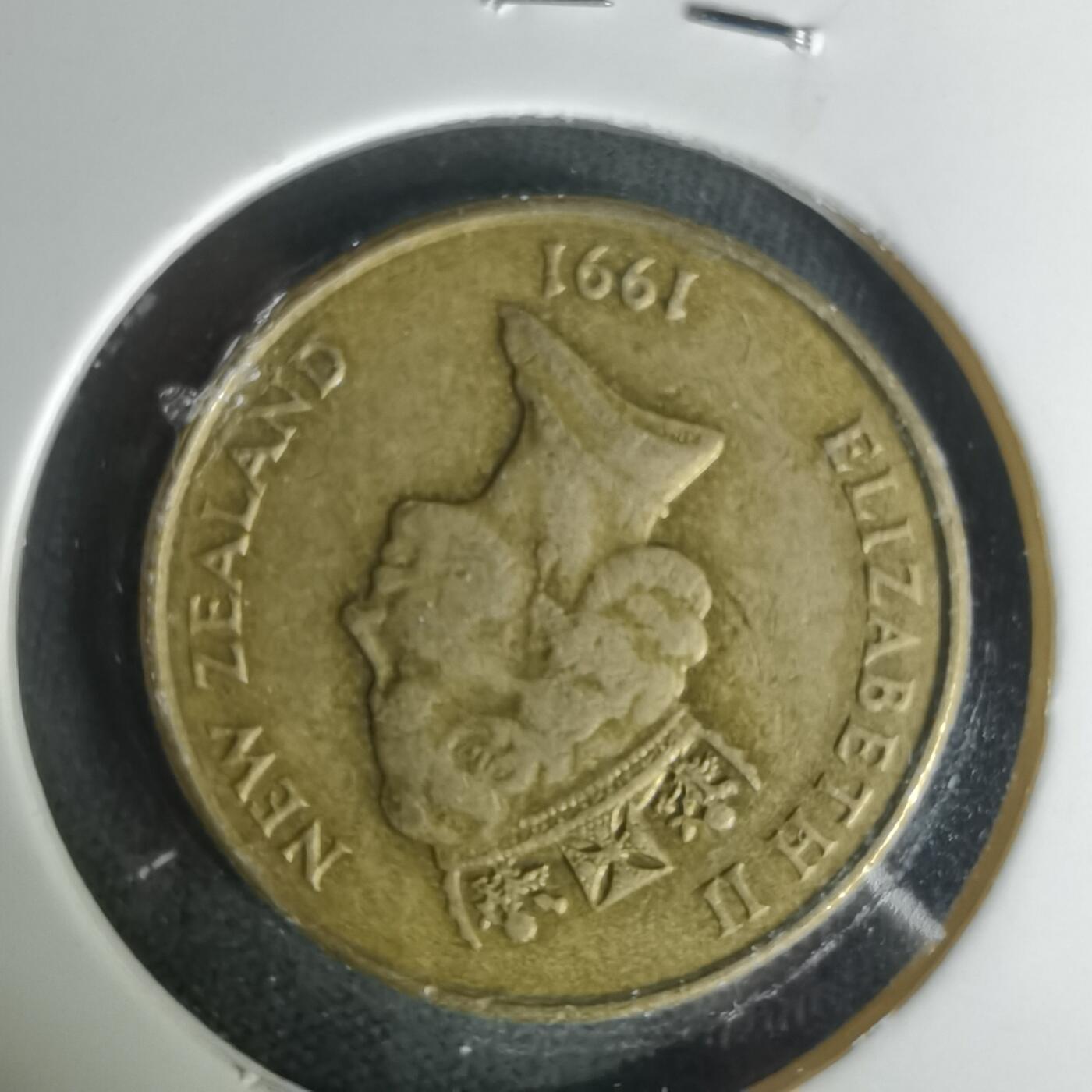 沼泽如烟--第1004场 新西兰1991年一元