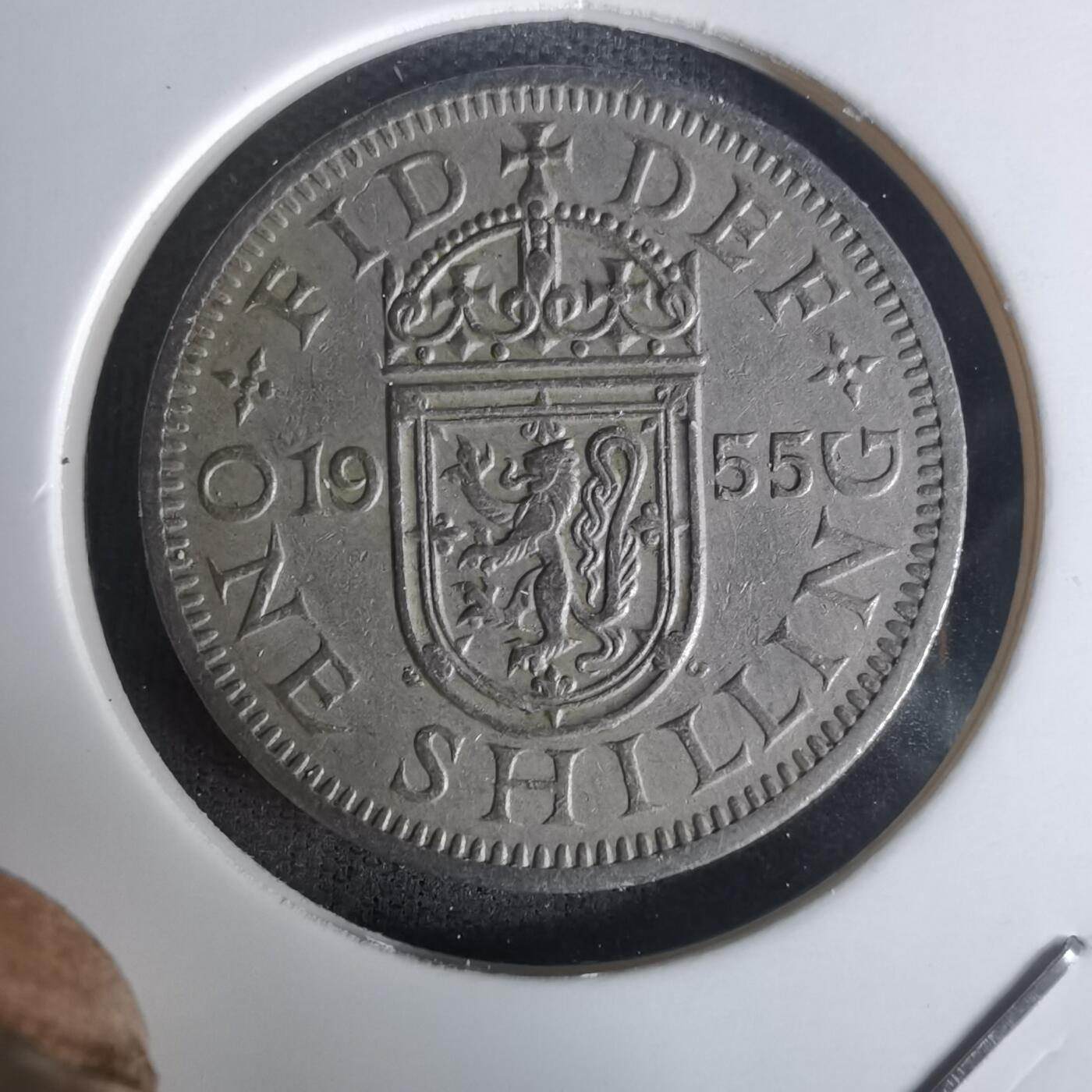 沼泽如烟--第1005场 英国1955年1先令