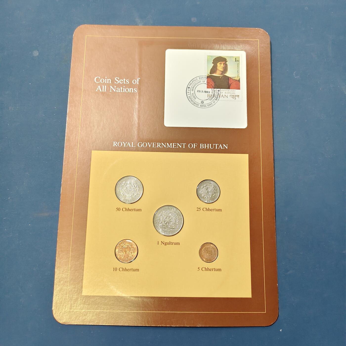 【全场包邮】纯粹捡漏拍506场-持续更新中 【富兰克林·世界各国硬币系列邮币卡】不丹王国