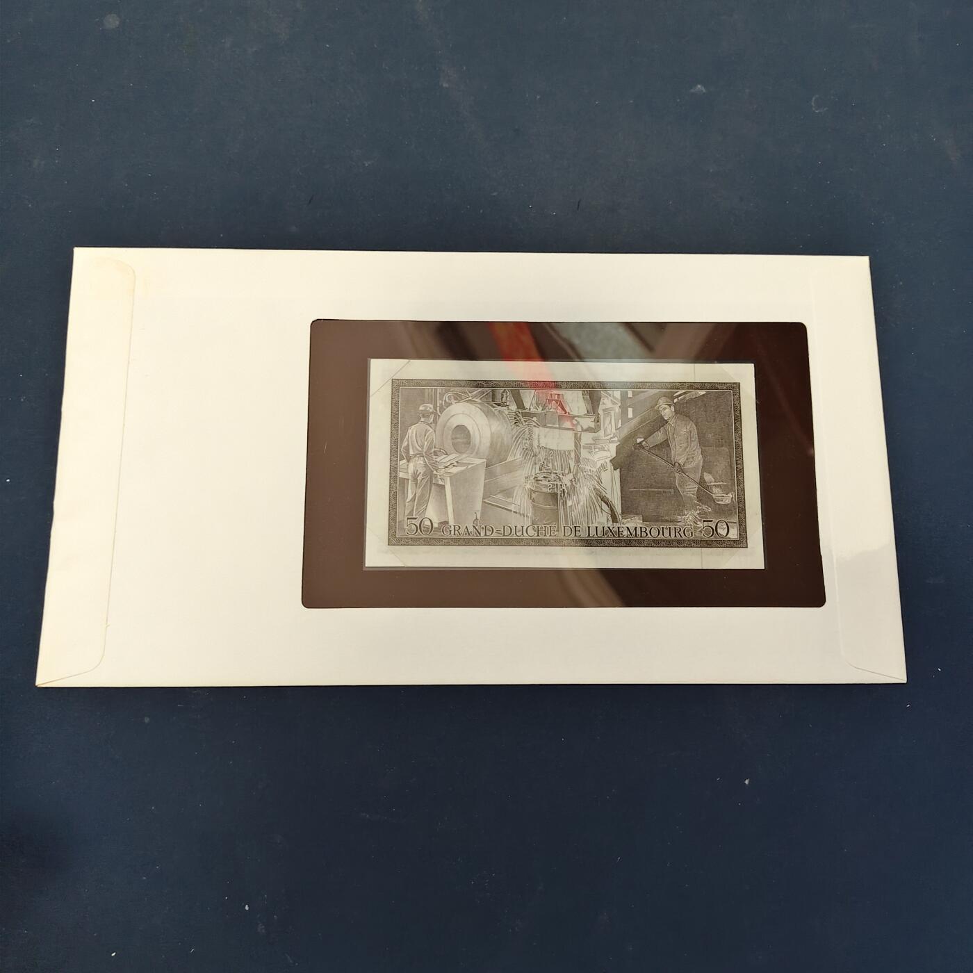 【全场包邮】纯粹捡漏拍506场-持续更新中 【富兰克林·世界各国纸钞系列邮币封】卢森堡大公国