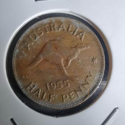 沼泽如烟--第1005场 - 澳大利亚1955年半便士