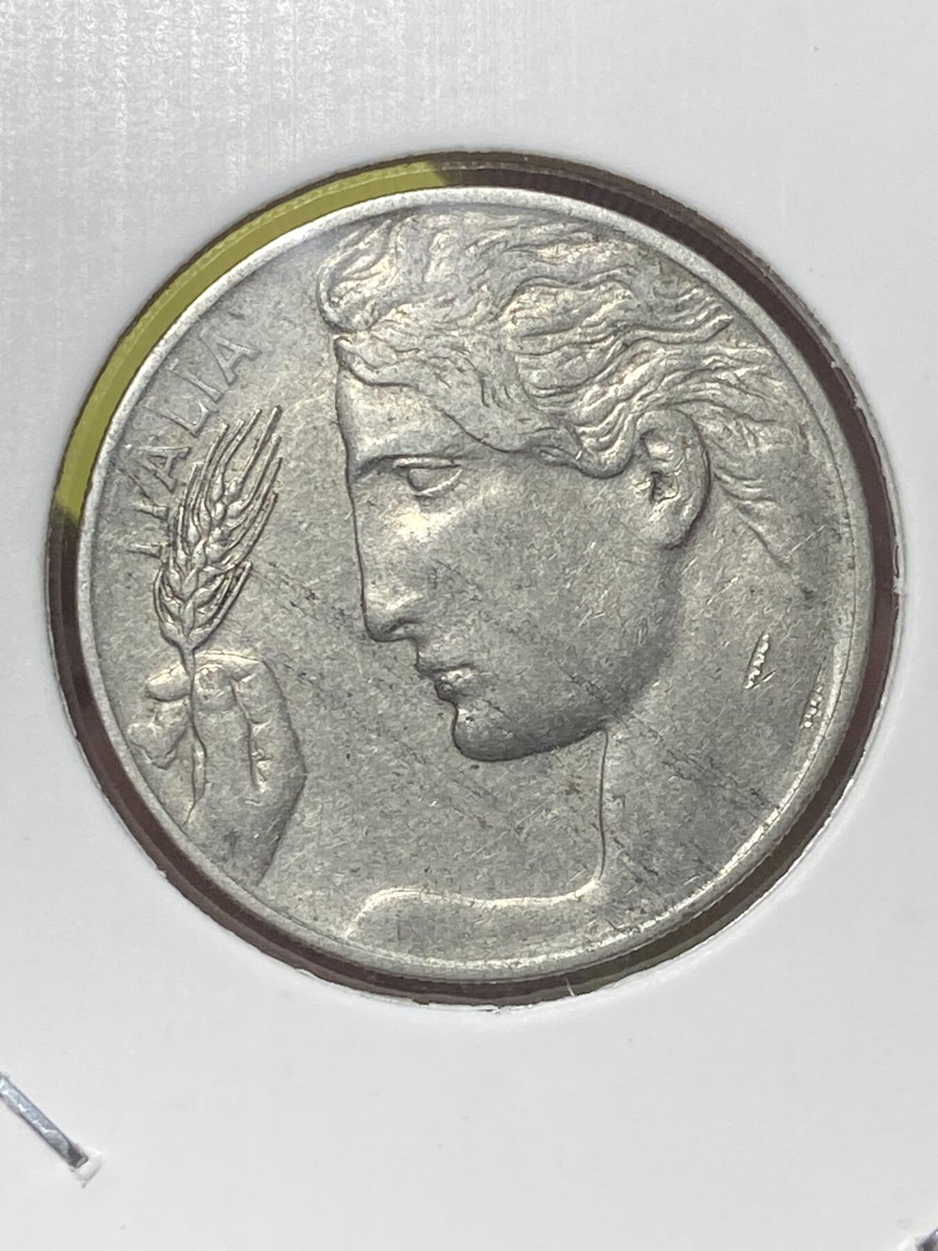 2026年第三十二场(总第二百零一场）外国精品纸夹币场(免佣金) 好品–意大利王国1920年20分(维托里奥·埃马努埃莱三世第二套，R标罗马造)