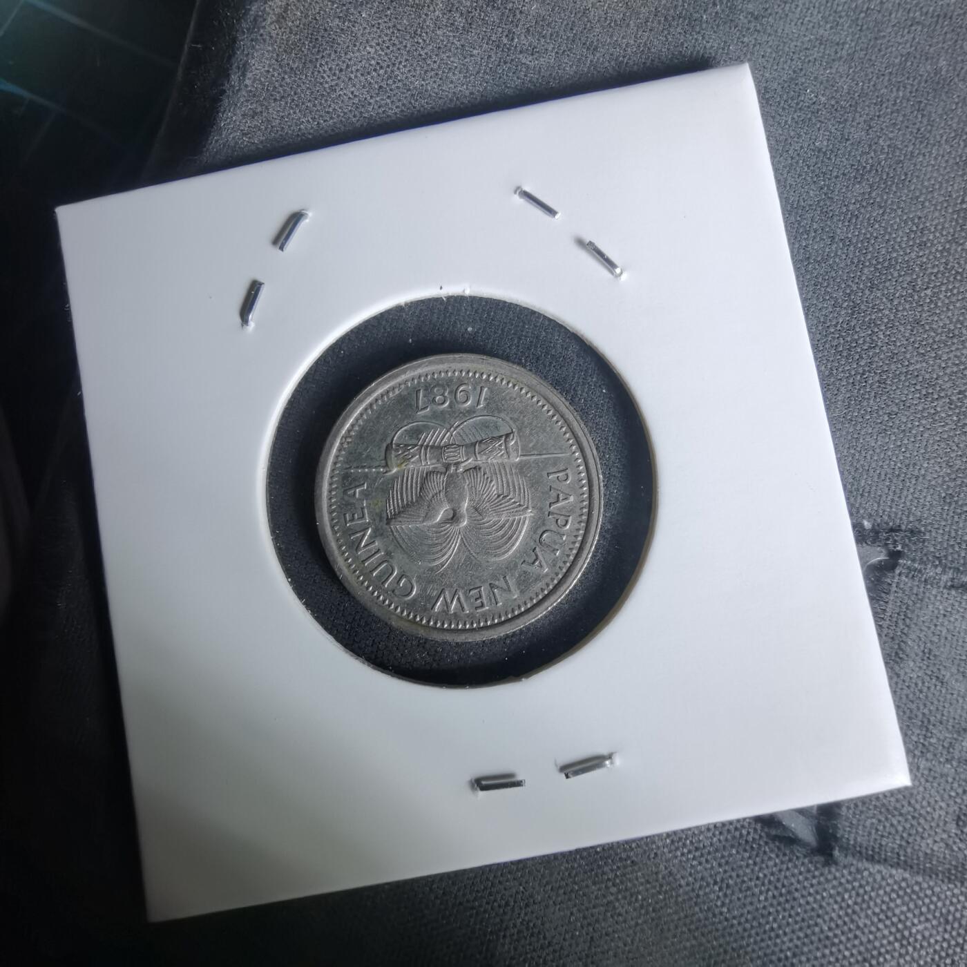 沼泽如烟--第1005场 巴布亚新几内亚1987年五分