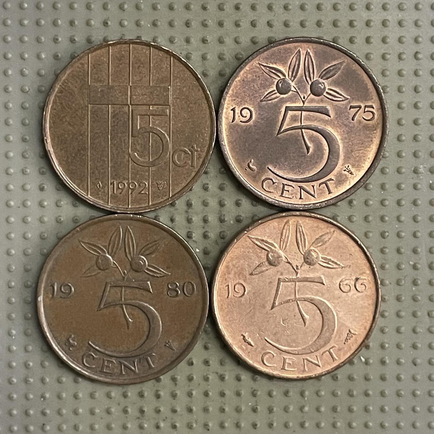 2026年第27场各国散币拍卖（总第177场） 荷兰5分4枚