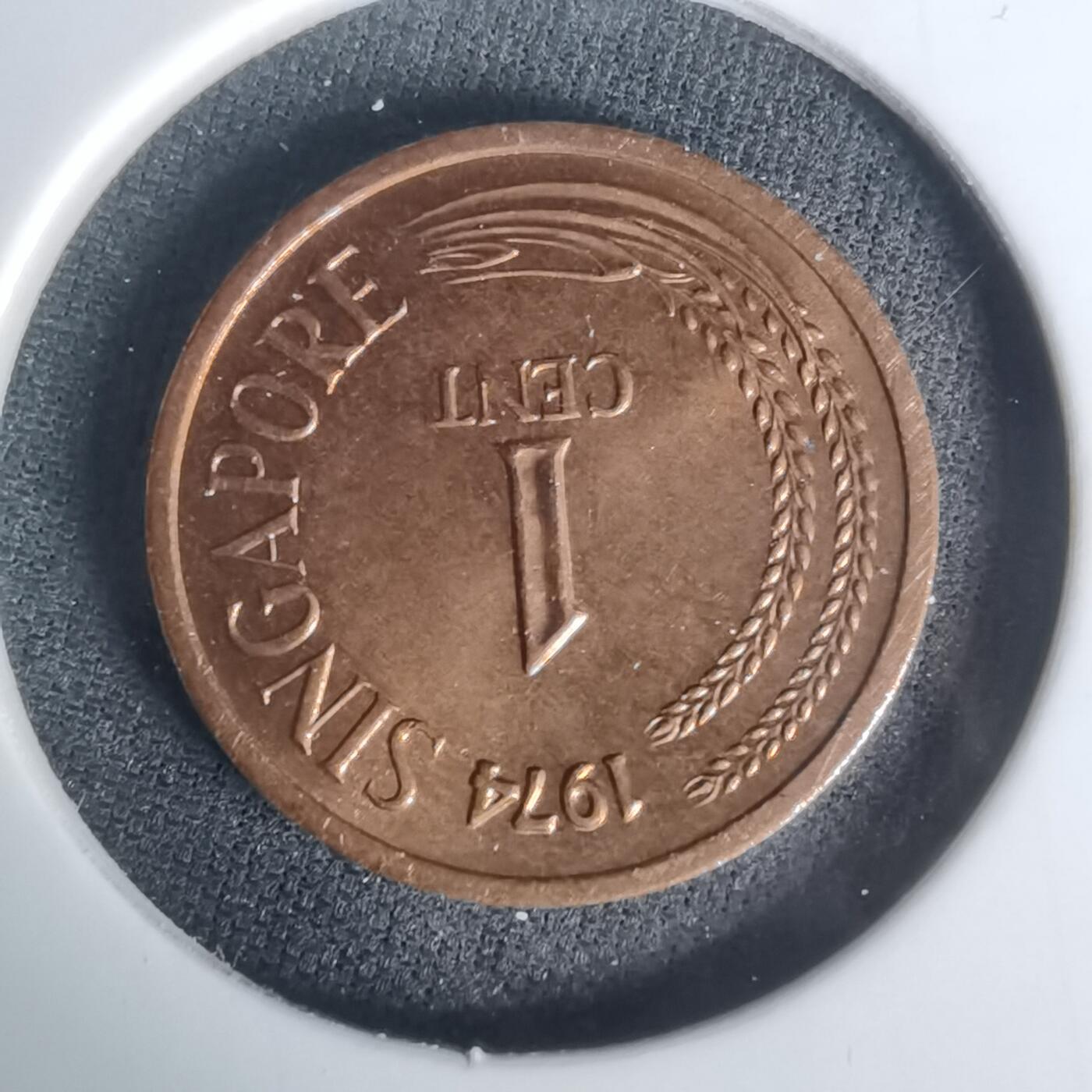 沼泽如烟--第1005场 新加坡1974年一分