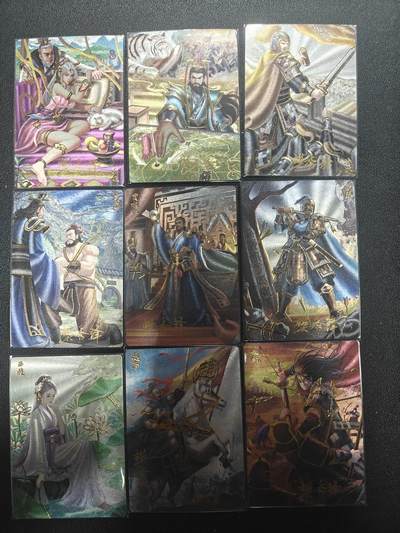 天玑星卡拍第173期《2.26周四截拍》持续收拍收评中 满赠卡需备注 - 【亲签卡】轩辕春秋 战国风 冷烫粗闪 九张