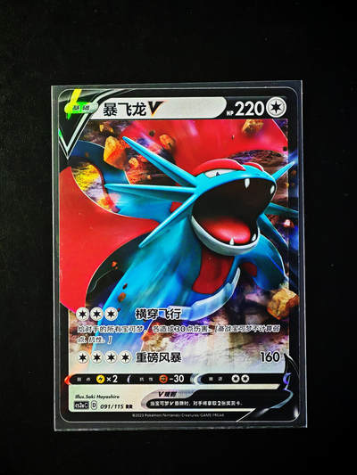 琦卡当当铺～第34期★★新年快乐~各种类型亲签A4都有~支持寄存★★~【9点40结束】扫码加群抽[包邮券]~ - 宝可梦卡牌-暴风龙-1张