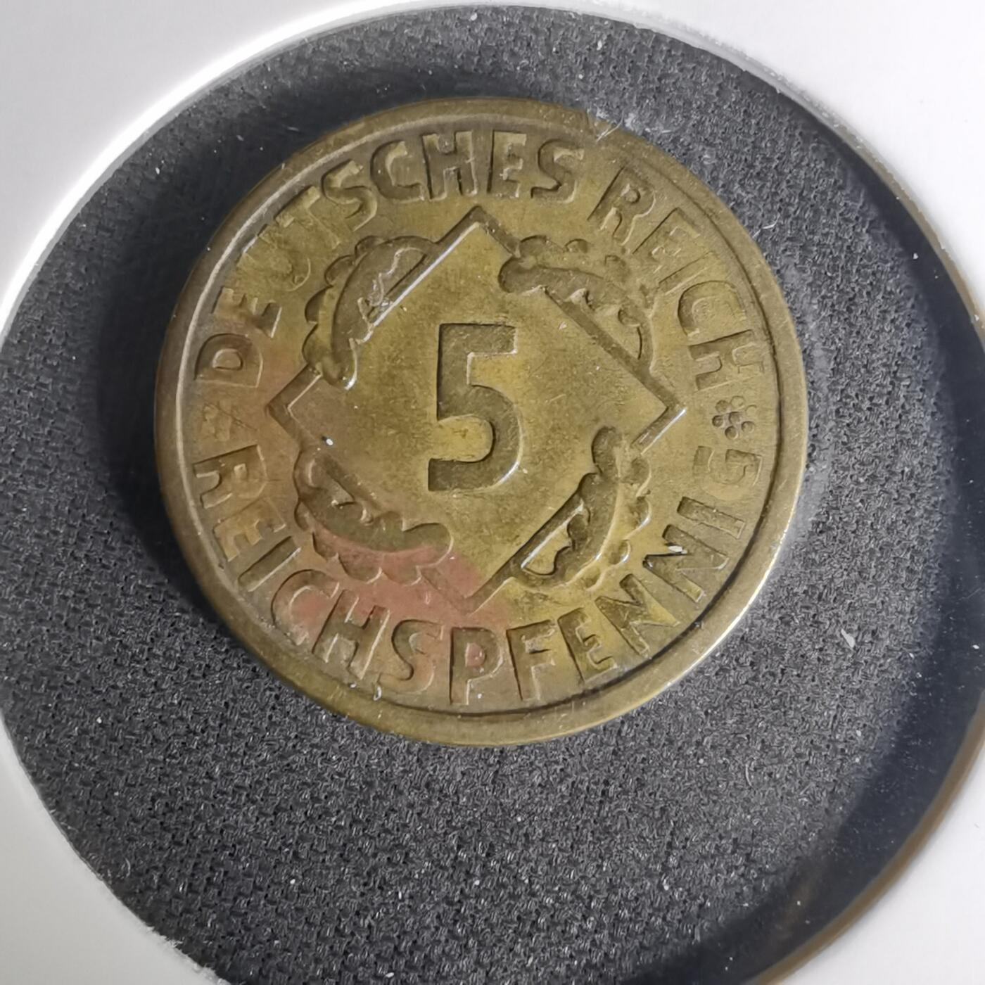 沼泽如烟--第1004场 德国1926年5芬尼