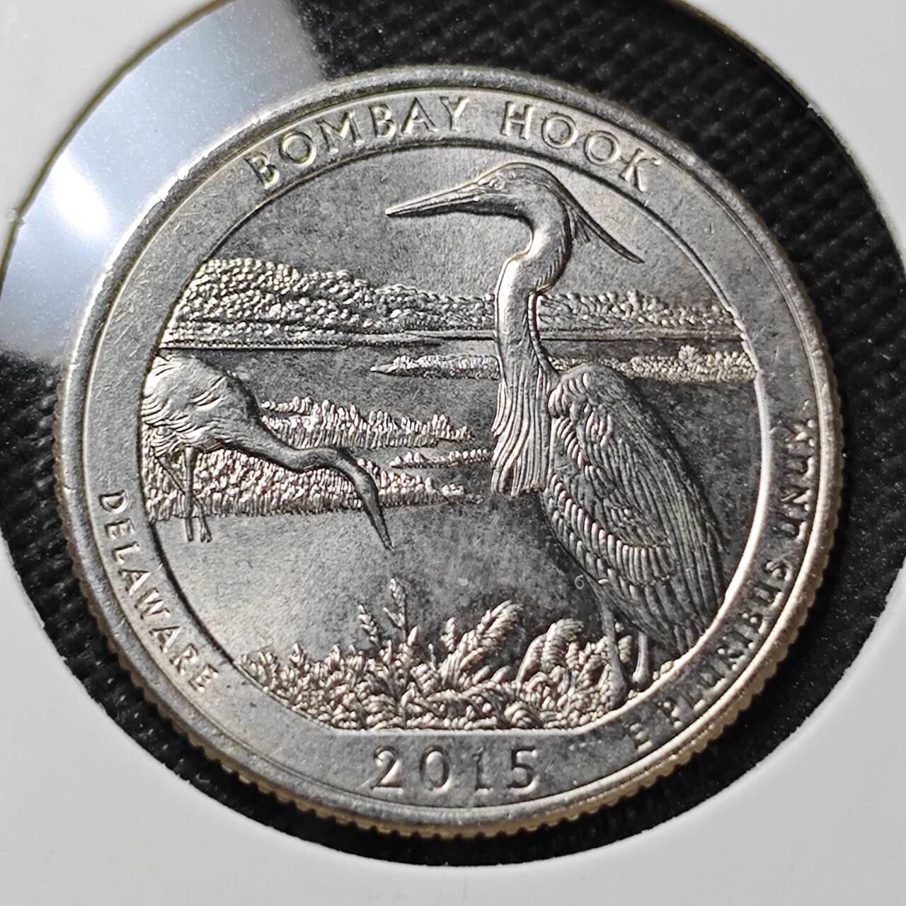 KK钱币收藏小铺  第396期  2月预留时间 周末发货  美国25分纪念币