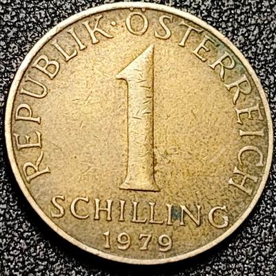 泉币菌-第199场- 新年快乐 新年第7场 本场拍品多 请提前出价（正月十五统一发货） - 奥地利1先令铜币 雪绒花