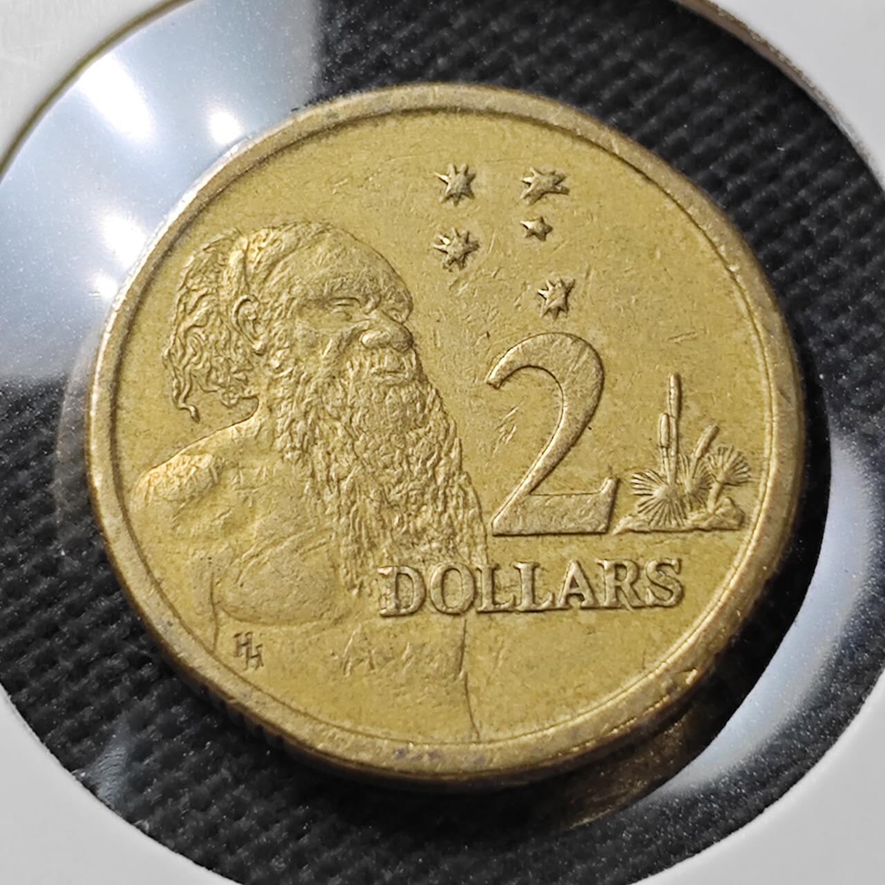 KK钱币收藏小铺  第396期  2月预留时间 周末发货  澳大利亚2元