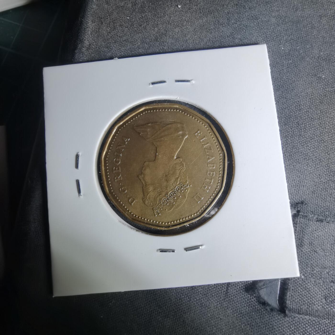 沼泽如烟--第1004场 加拿大1987年一元