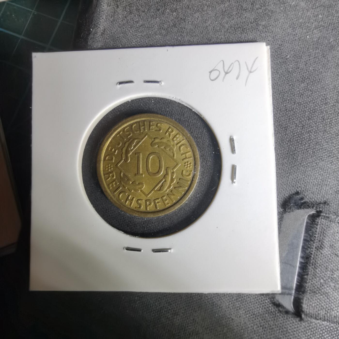 沼泽如烟--第1004场 德国1925年10芬尼