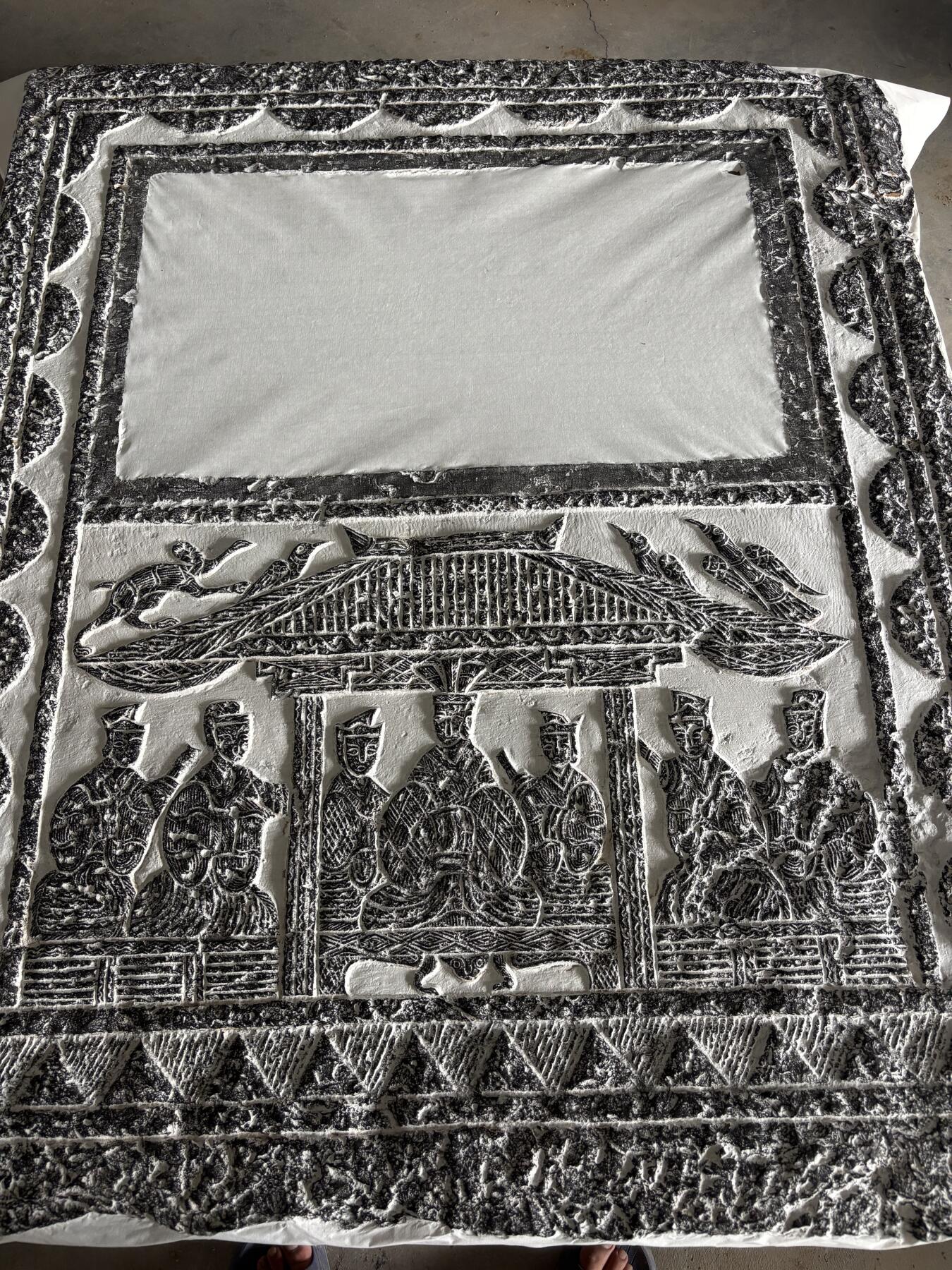 汉画像石原石拓片