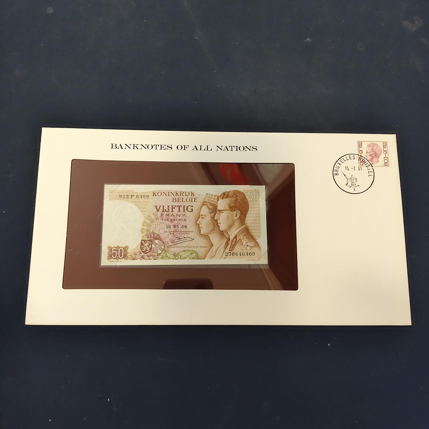 【全场包邮】纯粹捡漏拍506场-持续更新中 【富兰克林·世界各国纸钞系列邮币封】西班牙王国