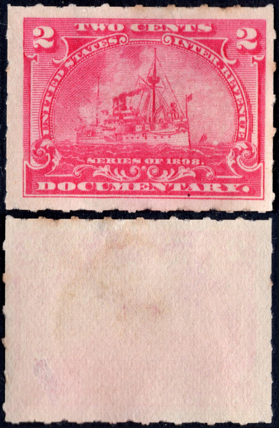 洪涛臻品批发群 精选邮票限时拍卖第1268期  美国1898年战列舰税票 新票【图2售价25-39】