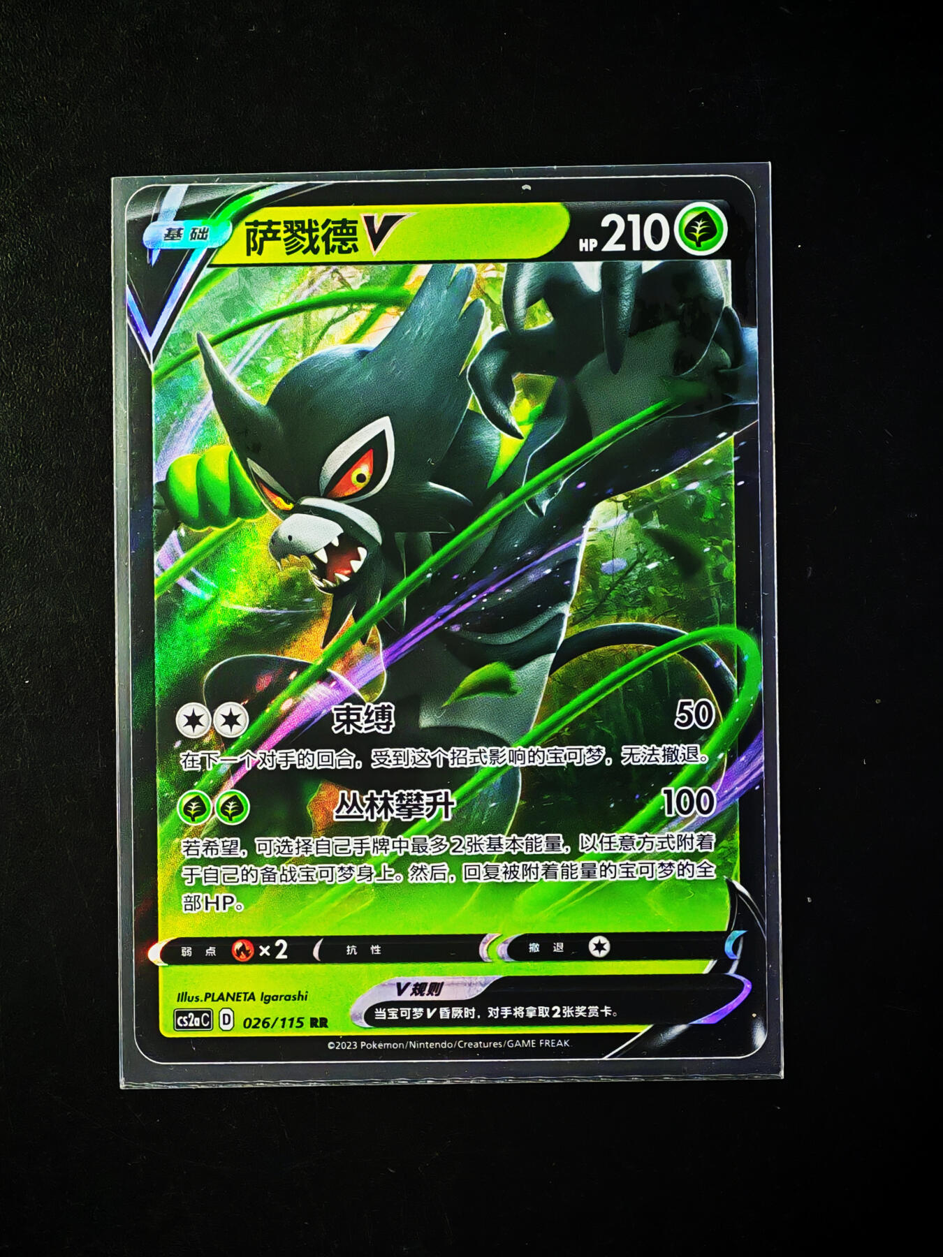 琦卡当当铺～第34期★★新年快乐~各种类型亲签A4都有~支持寄存★★~【9点40结束】扫码加群抽[包邮券]~ 宝可梦卡牌-萨戮德-1张