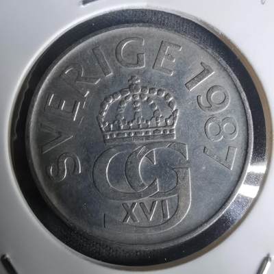 沼泽如烟--第1005场 - 瑞典1987年5克朗