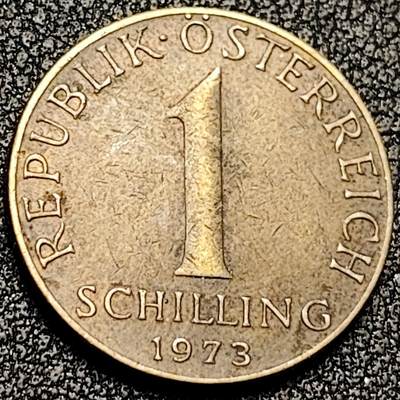 泉币菌-第199场- 新年快乐 新年第7场 本场拍品多 请提前出价（正月十五统一发货） - 奥地利1先令铜币 雪绒花