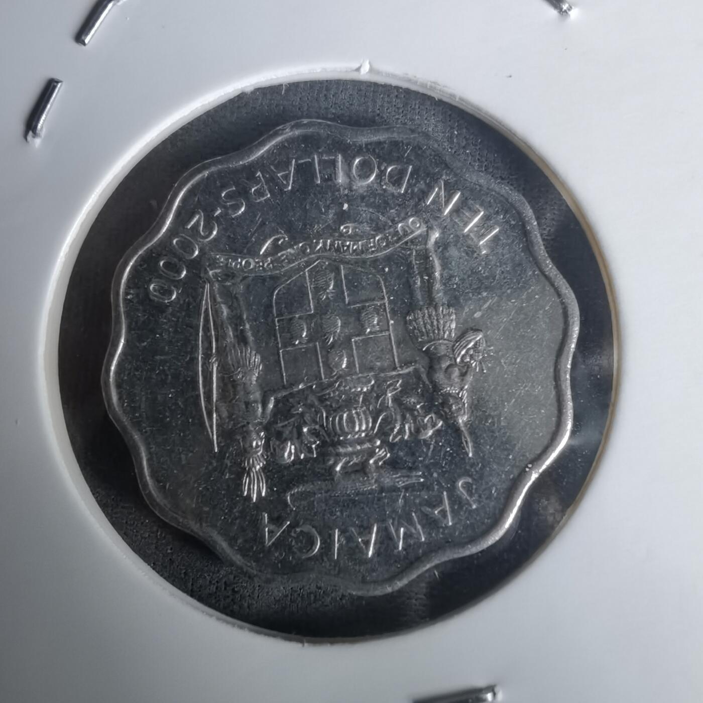 沼泽如烟--第1005场 牙买加2000年十元