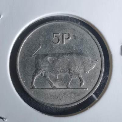 沼泽如烟--第1005场 - 爱尔兰1970年5便士