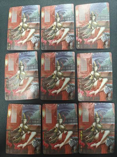 天玑星卡拍第173期《2.26周四截拍》持续收拍收评中 满赠卡需备注 - 轩辕春秋 战国风 芈八子 粗闪 九宫