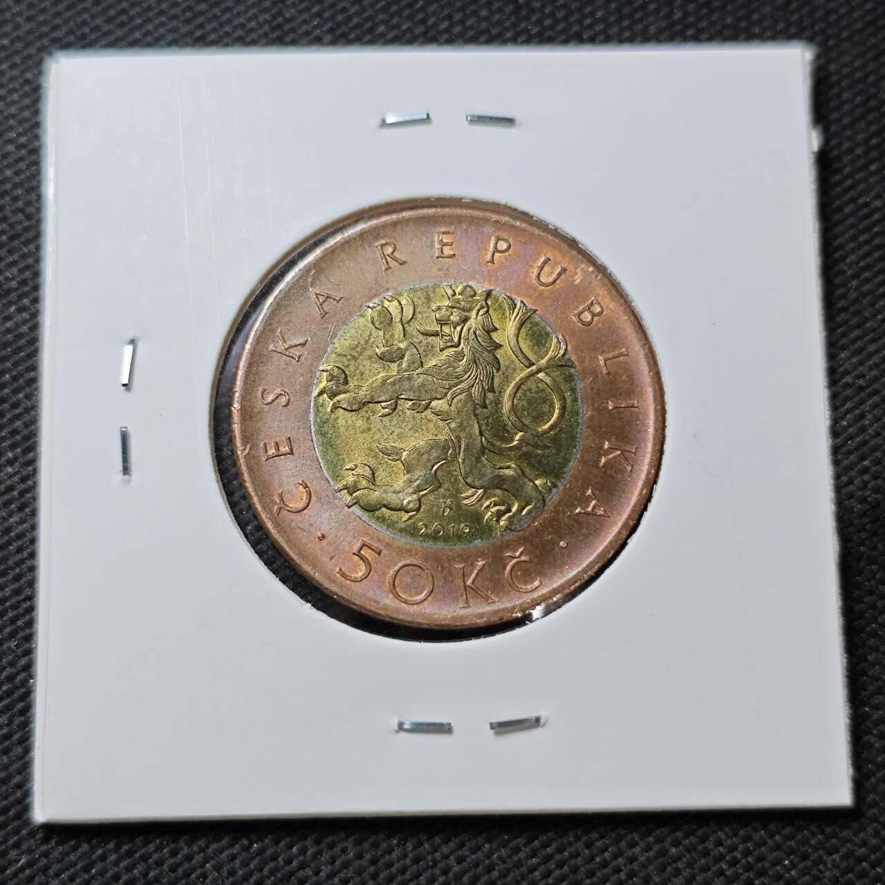 KK钱币收藏小铺  第396期  2月预留时间 周末发货  捷克50克朗