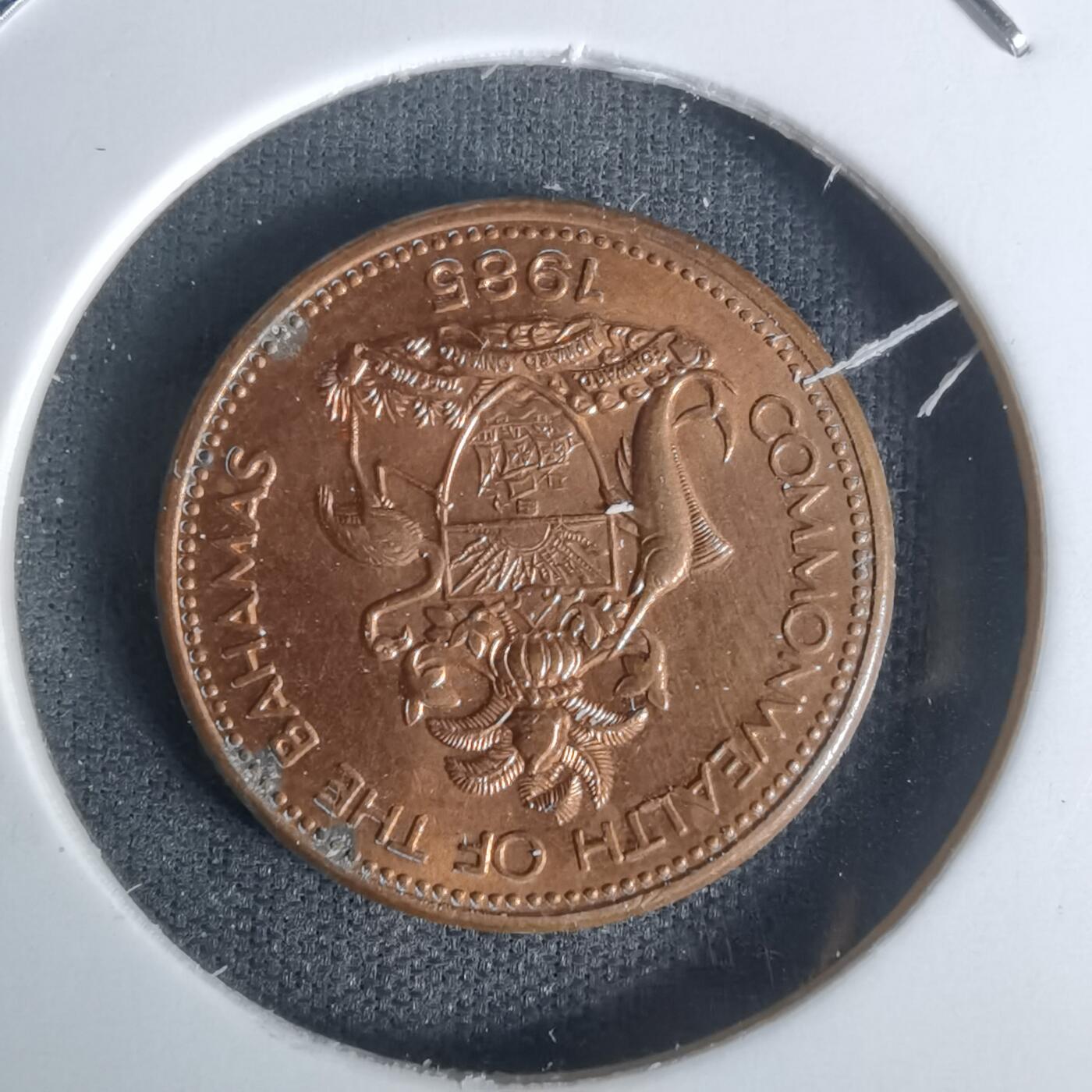 沼泽如烟--第1005场 巴哈马1985年一分