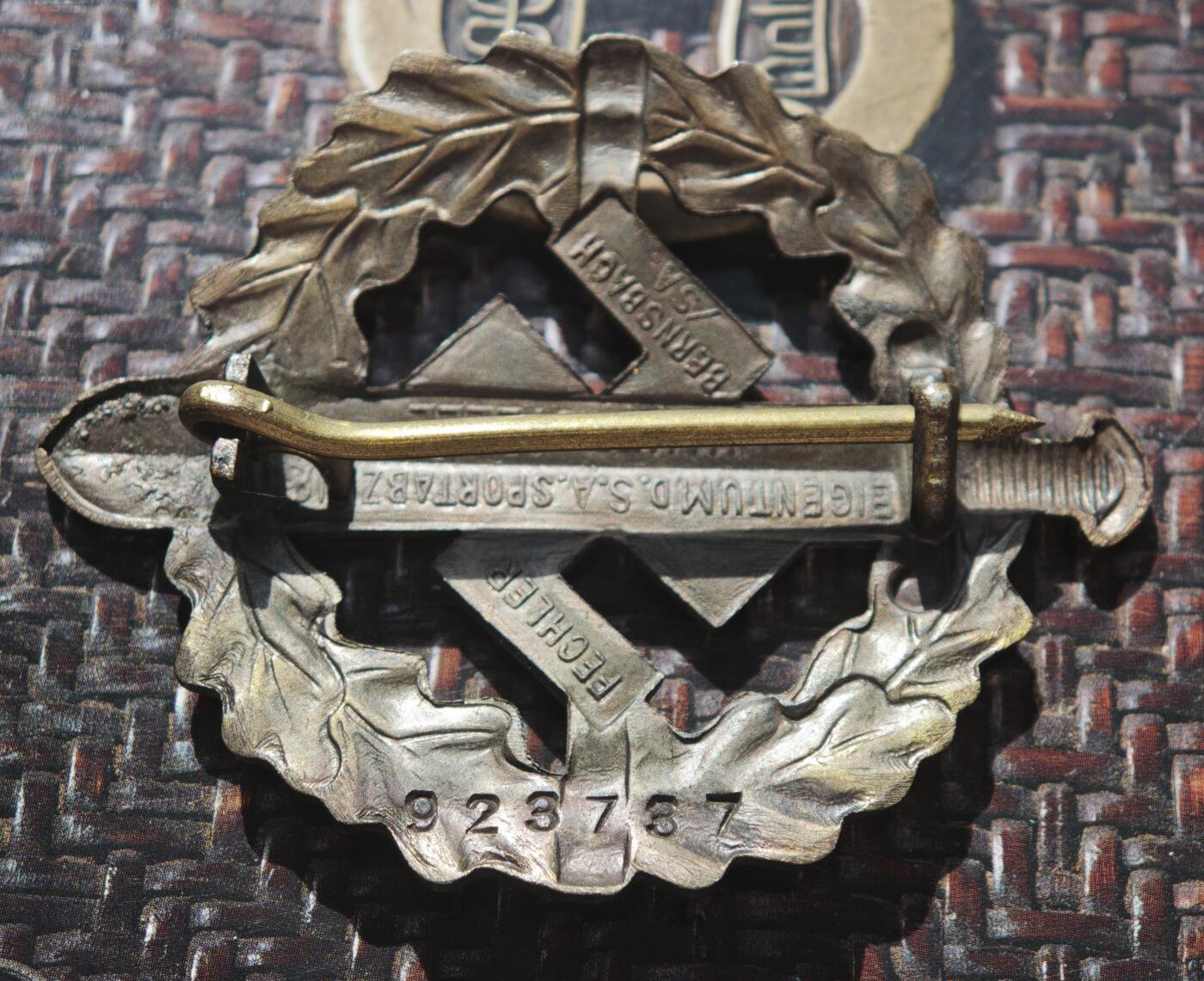 2026年2月捡漏拍 德国SA铜级体能章