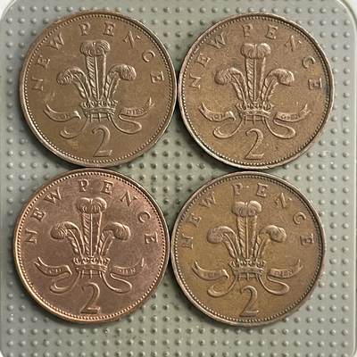 2026年第27场各国散币拍卖（总第177场） - 英国2便士4枚