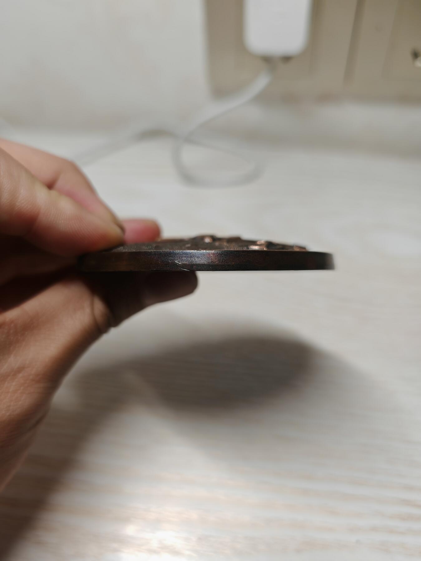 日本皇居参观纪念章 立体浮雕 图案精美