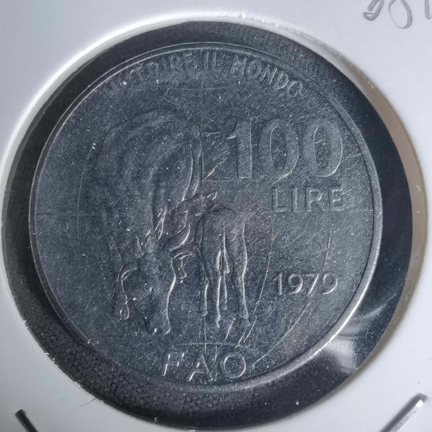 沼泽如烟--第1005场 意大利1979年100里拉