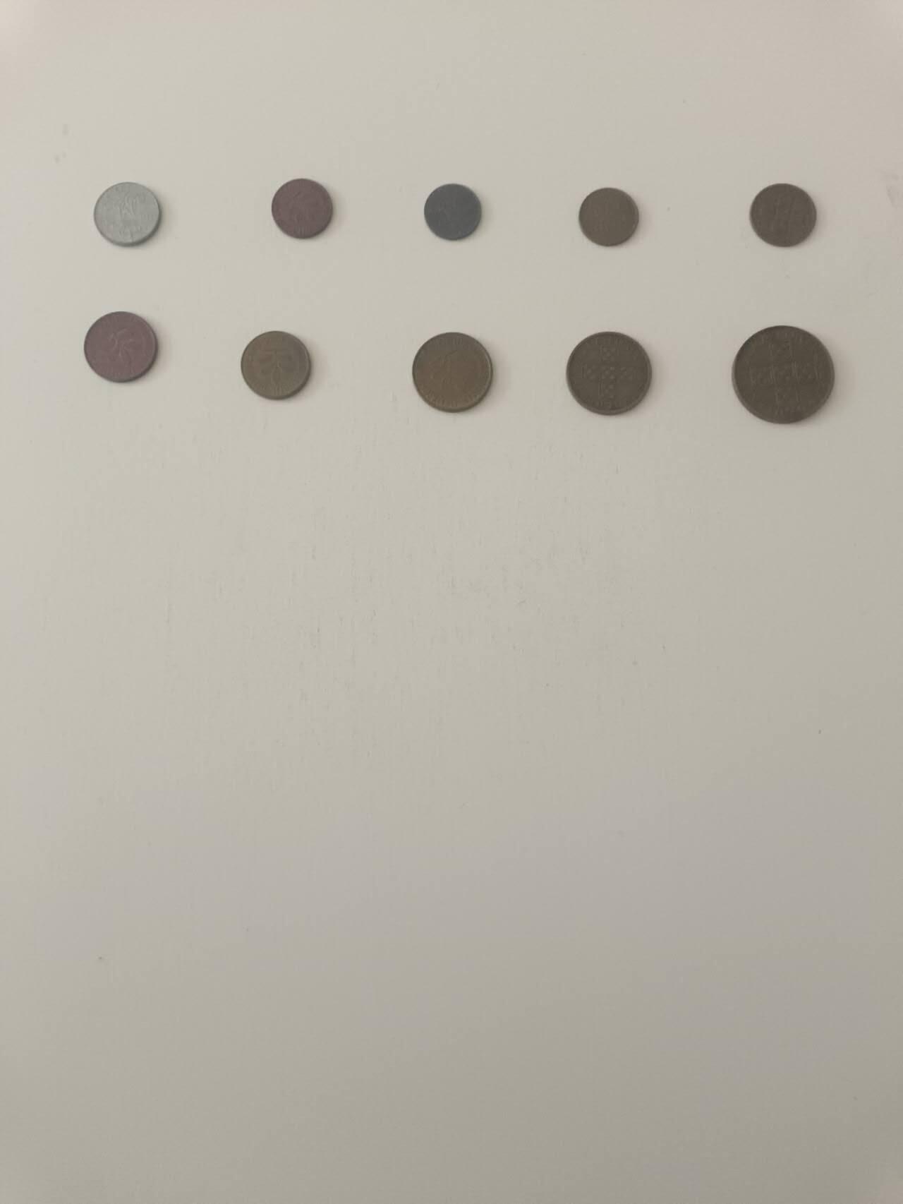 【20260227】非全新纸币和硬币第339场 欧洲国家10枚硬币