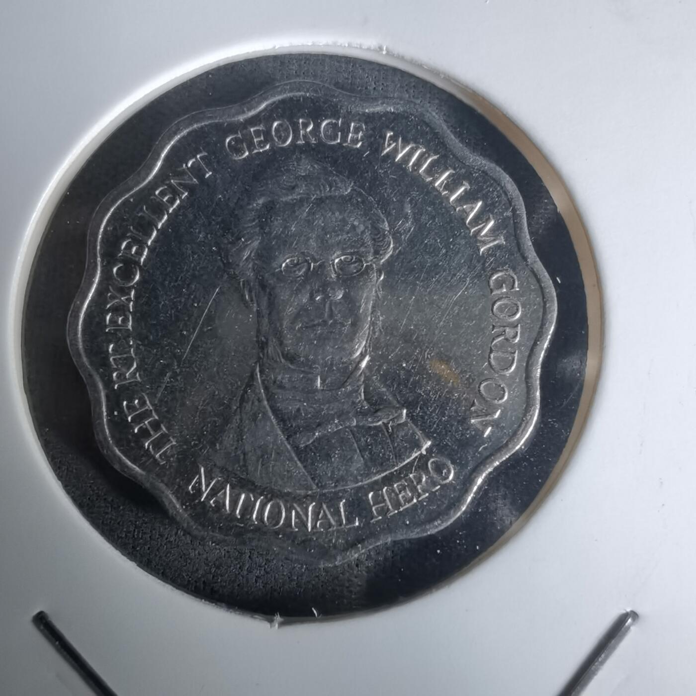 沼泽如烟--第1005场 牙买加2000年十元