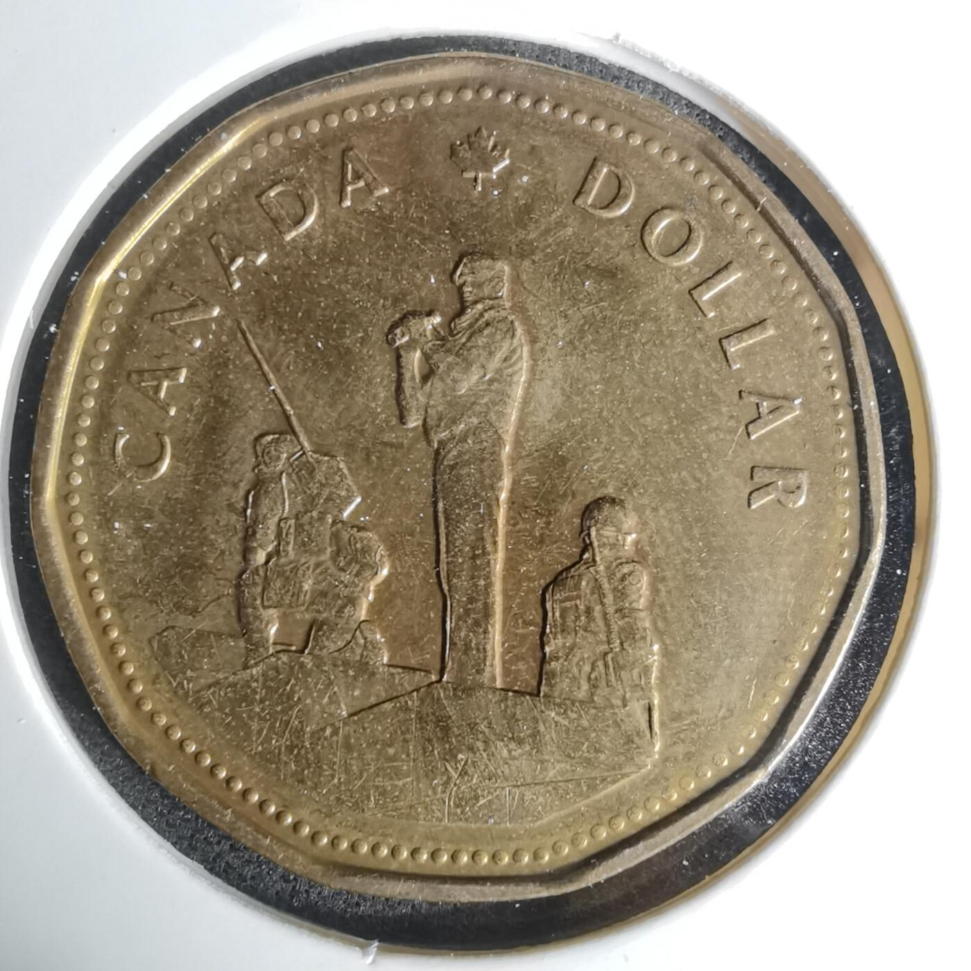 沼泽如烟--第1004场 加拿大1995年一元