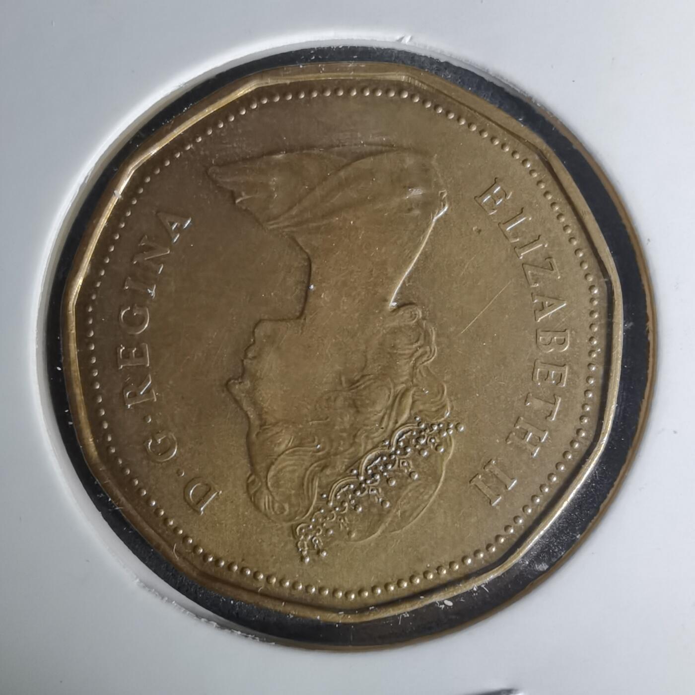 沼泽如烟--第1004场 加拿大1987年一元