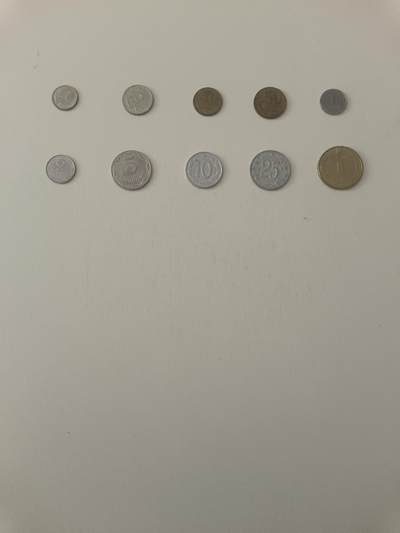 【20260227】非全新纸币和硬币第339场 - 欧洲国家10枚硬币