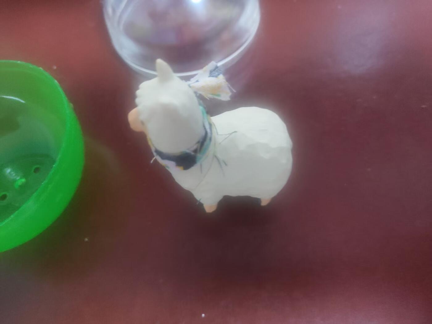 琦卡当当铺～第34期★★新年快乐~各种类型亲签A4都有~支持寄存★★~【9点40结束】扫码加群抽[包邮券]~ 【绝版】正版扭蛋 雕刻动物园 艺术家合作版 羊驼 1个