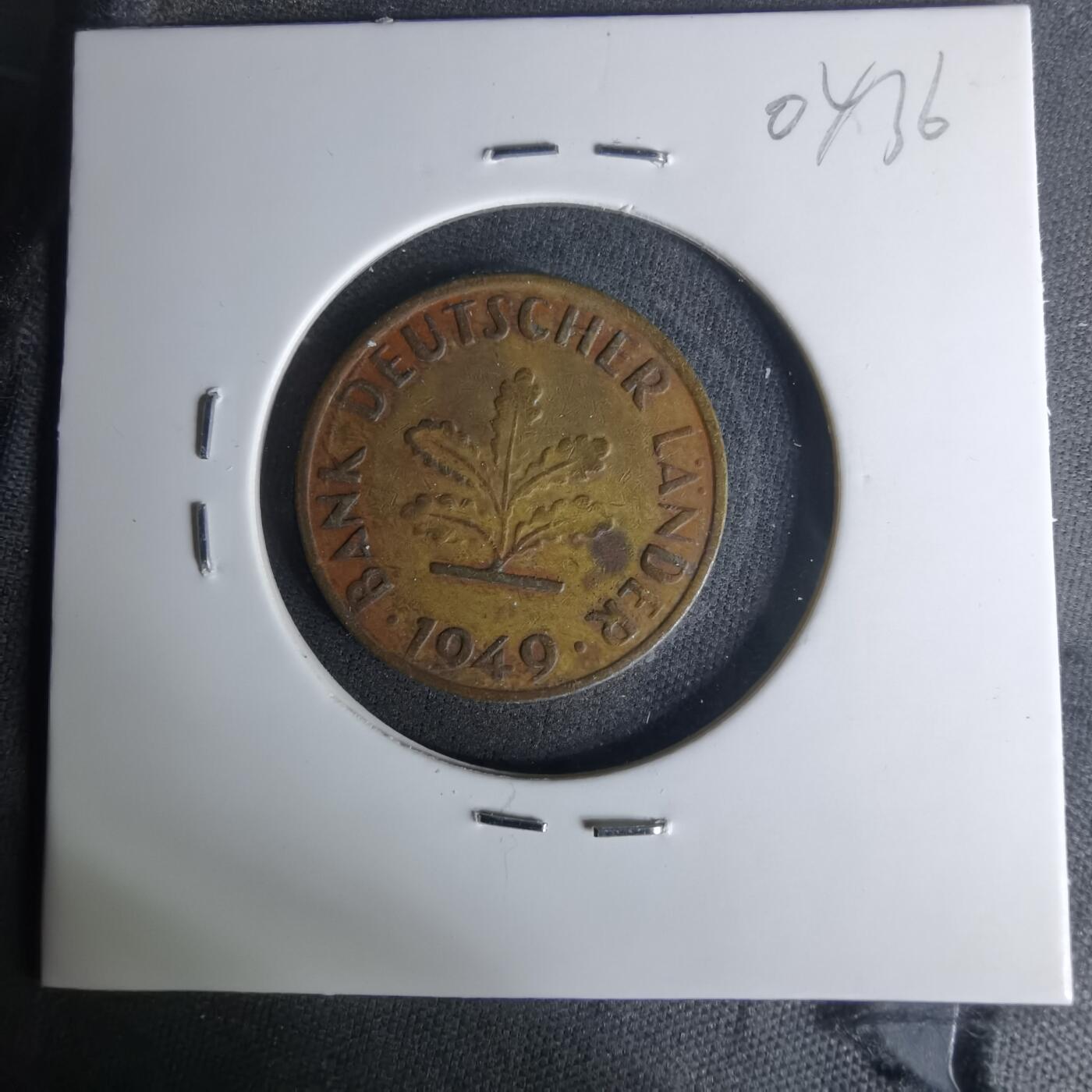 沼泽如烟--第1004场 德国1949年10芬尼