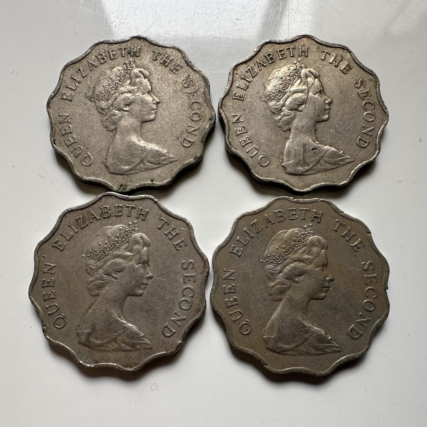 🌹外币初藏🌹🐯2026年第21场 正月十五正常发货 香港女王版¥2 四枚